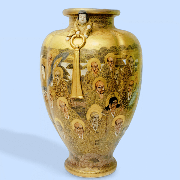Japanese Satsuma Vase
日本薩摩烧大瓶 - Image 4