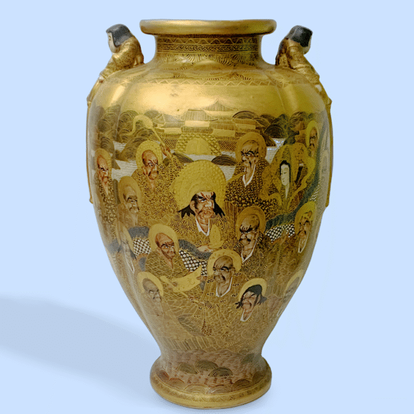 Japanese Satsuma Vase
日本薩摩烧大瓶 - Image 3