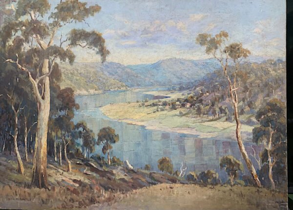 Australian oil painting by Henri Nolt