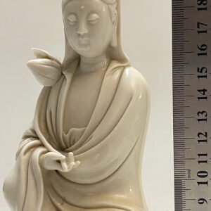 blanc de chine seated Guanyin