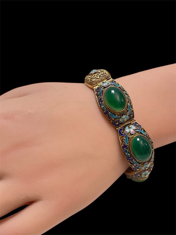 Chinese antique gilt bracelet