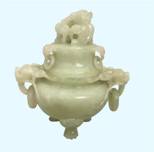 Jade incense burner