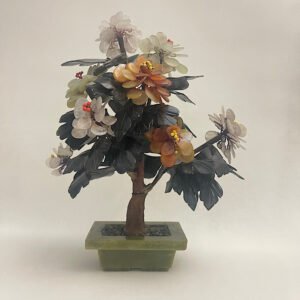 Chinese Bonsai Tree make from Semi-Precious Stone