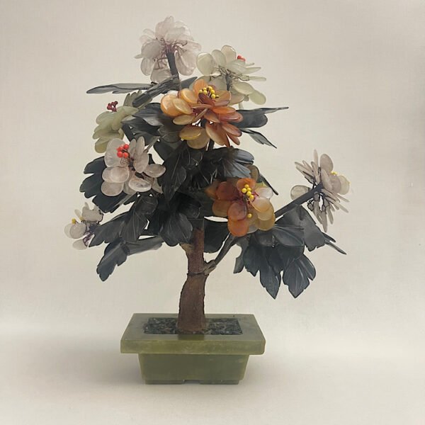 Chinese Bonsai Tree make from Semi-Precious Stone