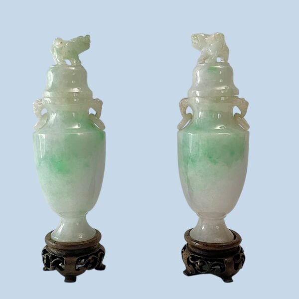 Antique Jadeite vases
