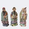 Famille rose figures
