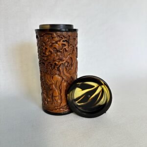 Alternative view of Chinese Boxwood carving