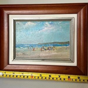 Alternative view of Oil painting by Australian artist Donald Fraser (1929-2009), frame size: 25cm x 20cm