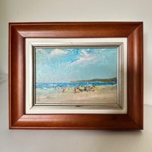 Oil painting by Australian artist Donald Fraser (1929-2009), frame size: 25cm x 20cm