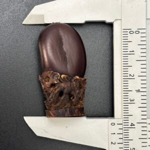 Alternative view of Z311: Bodhi seed seal 缅茄菩提子印章