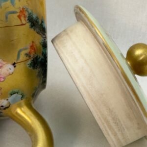 Alternative view of Z334: Famille Rose Teapot 百子图粉彩壸