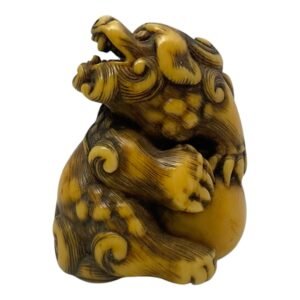Z362 Ivory Netsuke By Tomotada